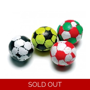 Lynton Chocolate Flavour Candy Footballs Foil Wrapped Party Sweets